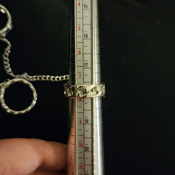 ‼️NEW IN‼️Chain Link Ring Set+Gift Box - Picture 6 of 9